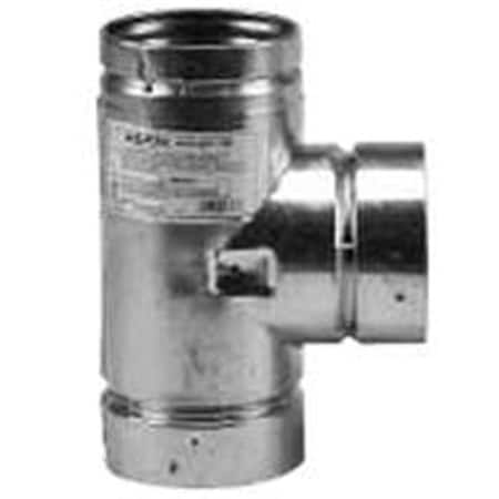 Selkirk Corporation Selkirk 243100 Pellet Tee With Cap - 3 In. 2455897